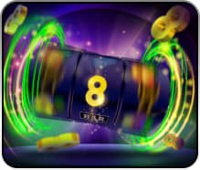 Account dashboard showing claimed promotions and active credits on 10 dewapokerqq